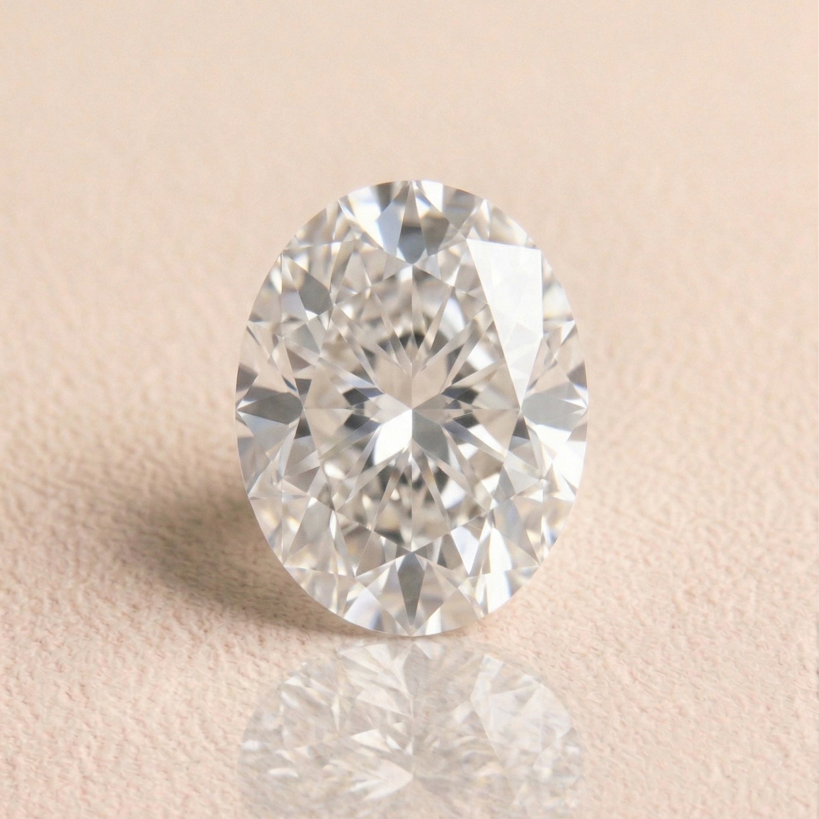 Oval Shape Diamond | Lab grown Solitaire