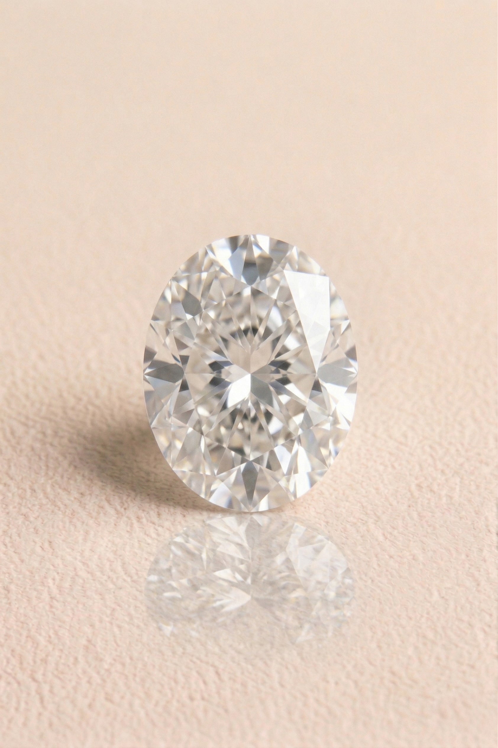 Oval Shape Diamond | Lab grown Solitaire