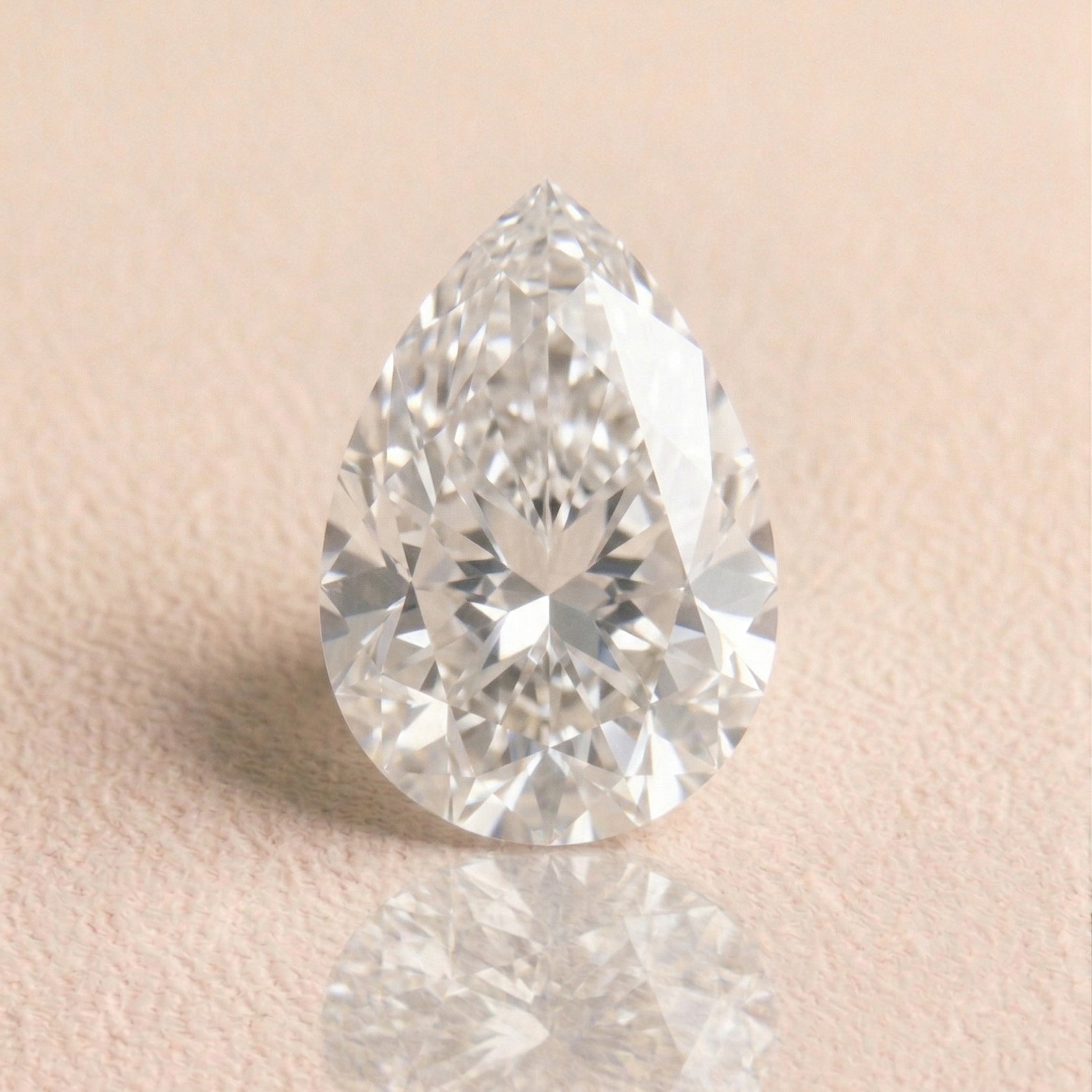 Pear Shape Diamond | Lab grown Solitaire