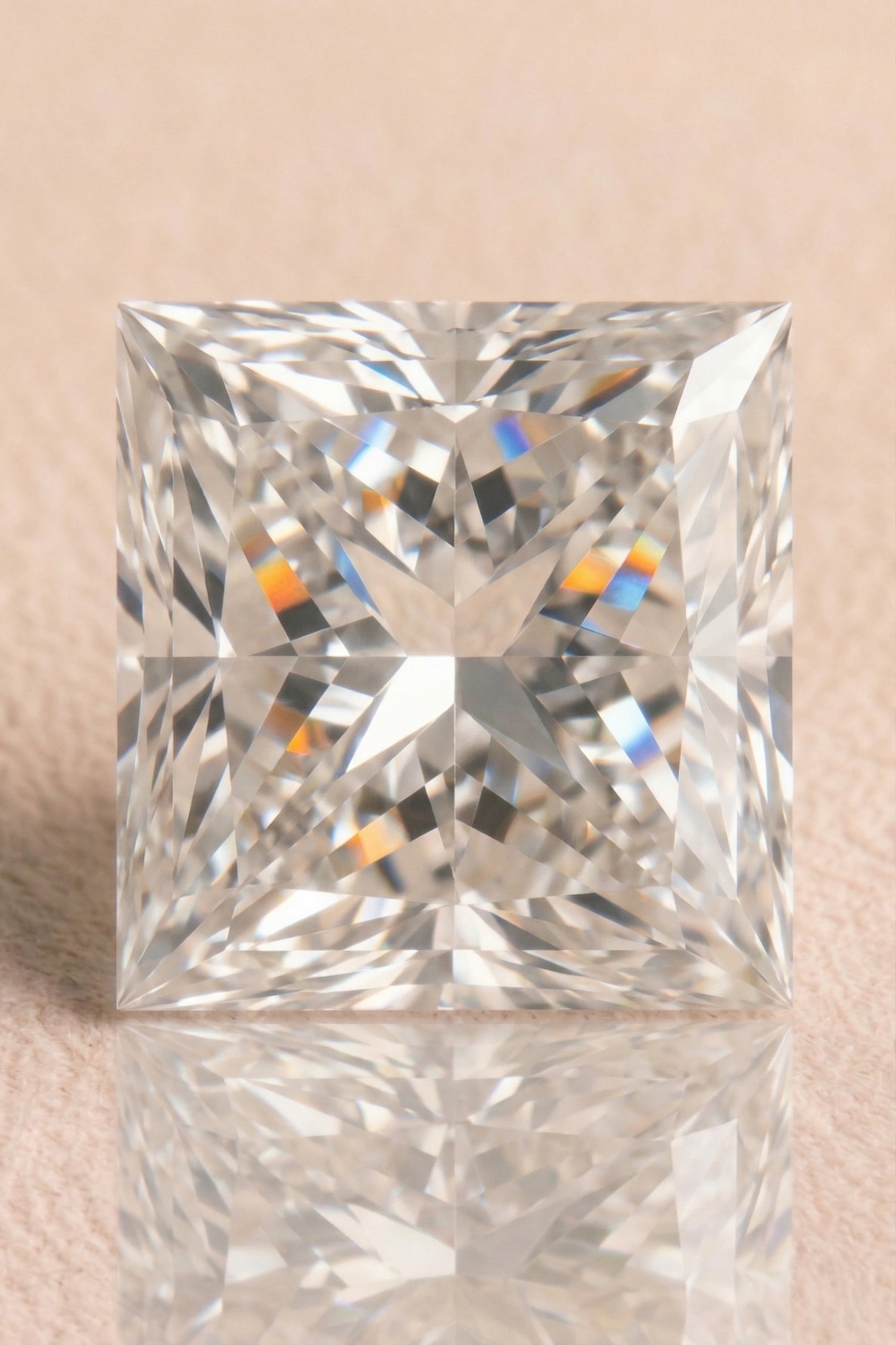 Princess Cut Diamond | Lab grown Solitaire