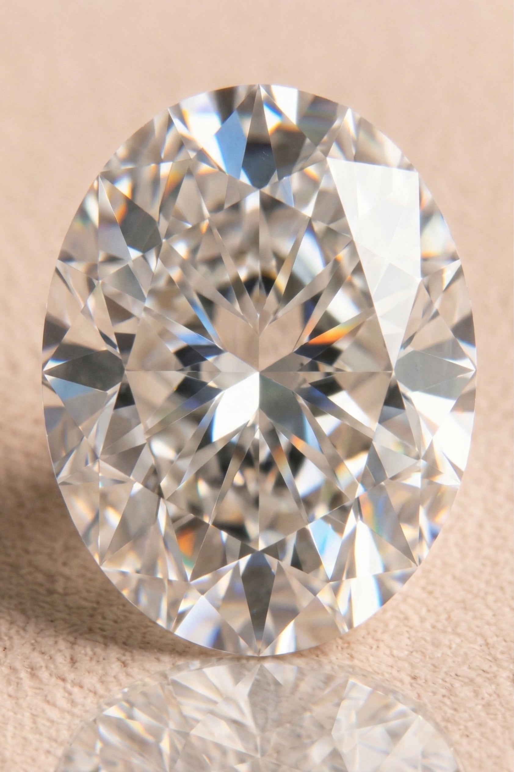 Oval Shape Diamond | Lab grown Solitaire
