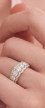 Love Band Engagement Ring  | Lab-Grown Diamond
