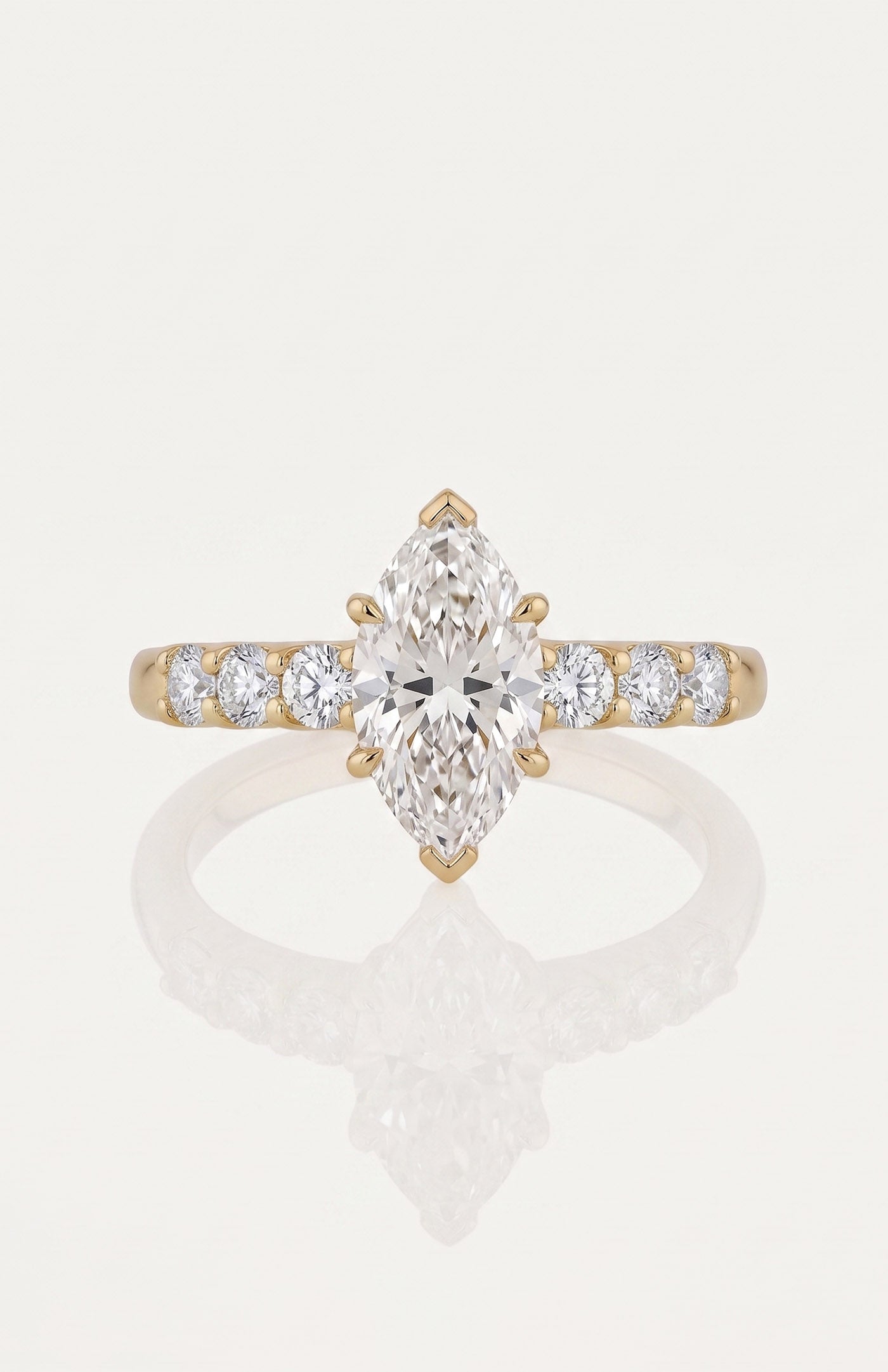 Marquise Engagement Ring  | Lab-Grown Diamond